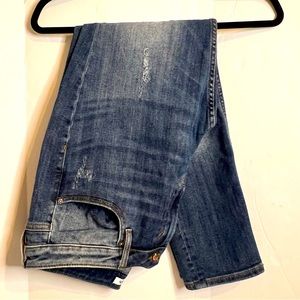 Women’s Ripped Jeans, VIGOSS, Blue, Size 32